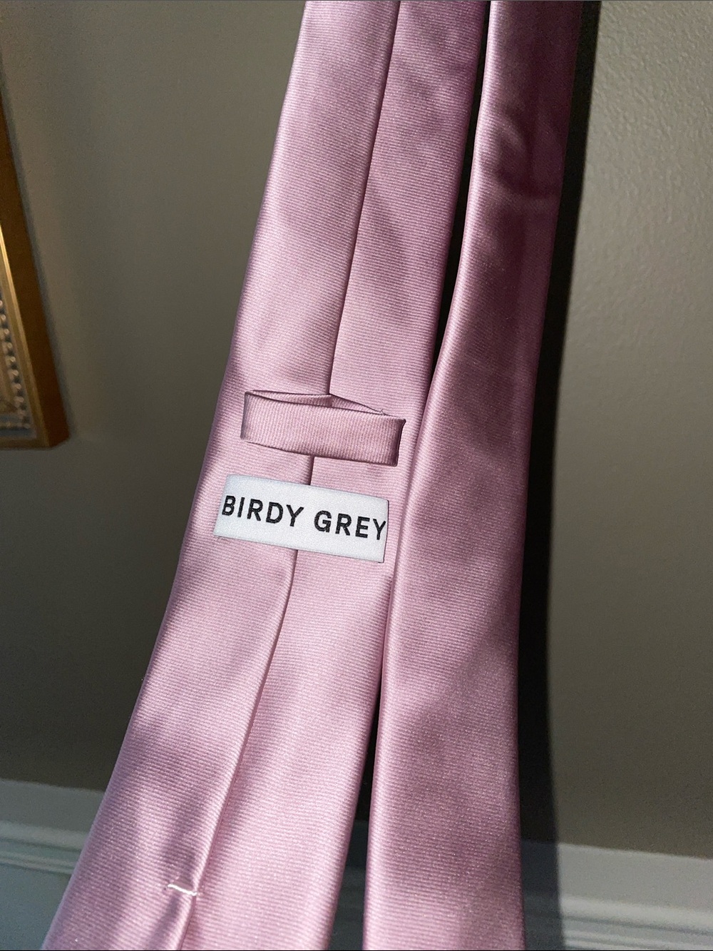 Birdy Grey dark mauve tie